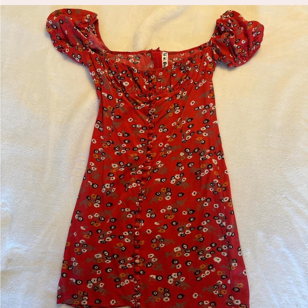 Rat and boa dress